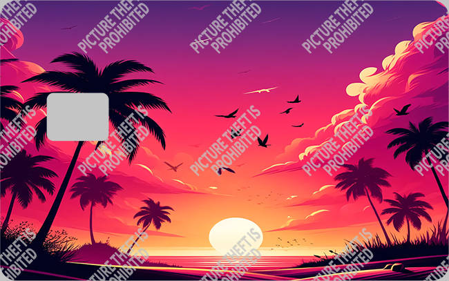 Bank  Card Sticker-BC-2078